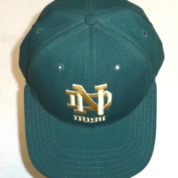 Vintage Pro Line Pro Model Notre Dame Fighting Irish Fitted Hat Size: 7 1/4 READ - Picture 3 of 8